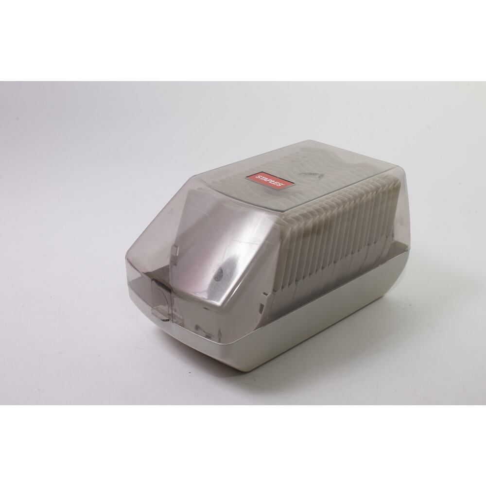 Staples, Disc Organizer, CD DVD, Media Storage, Transparent Cover, 90s computer